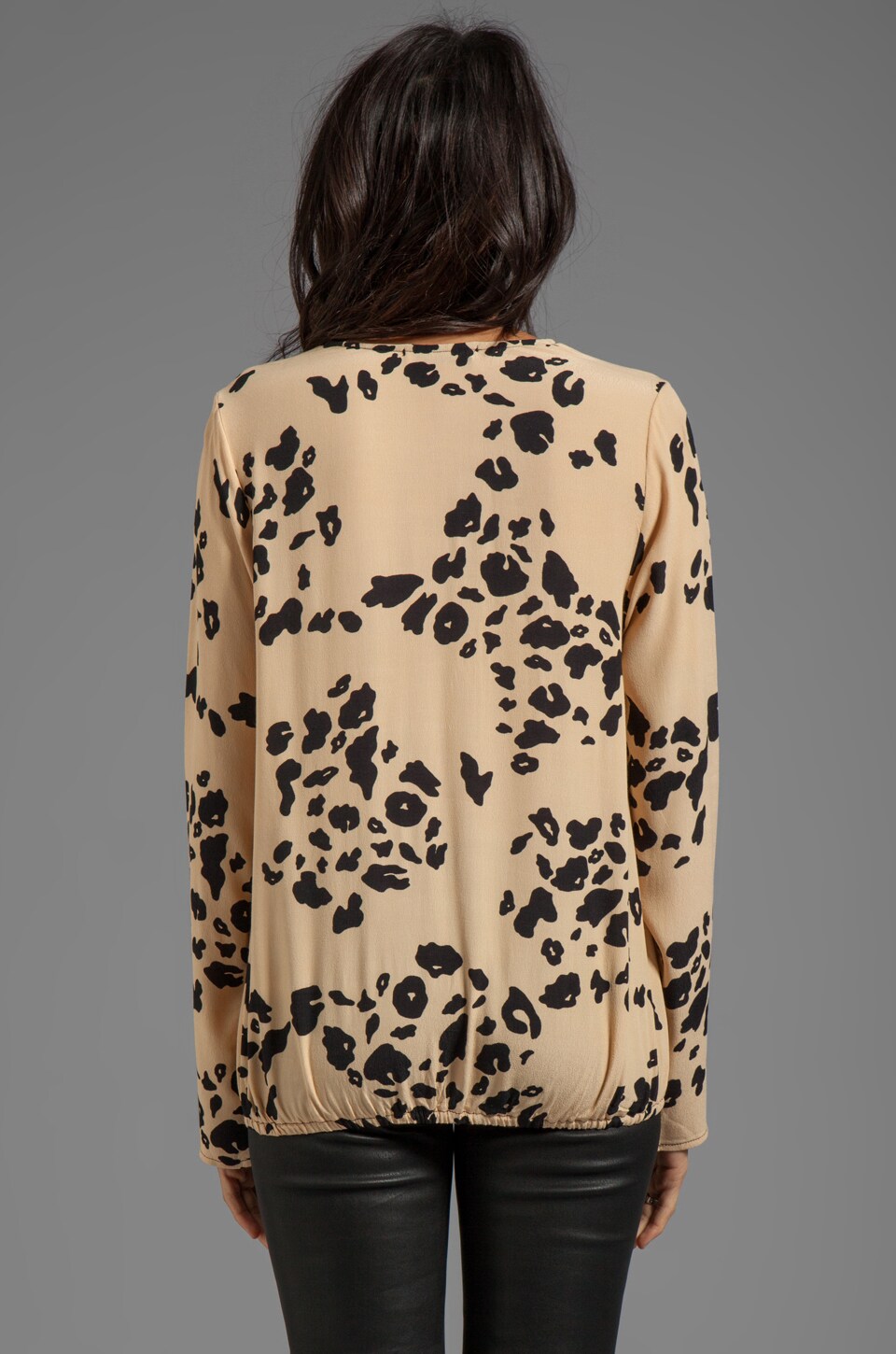 SAM&LAVI Maribella Blouse in Kitty Cat