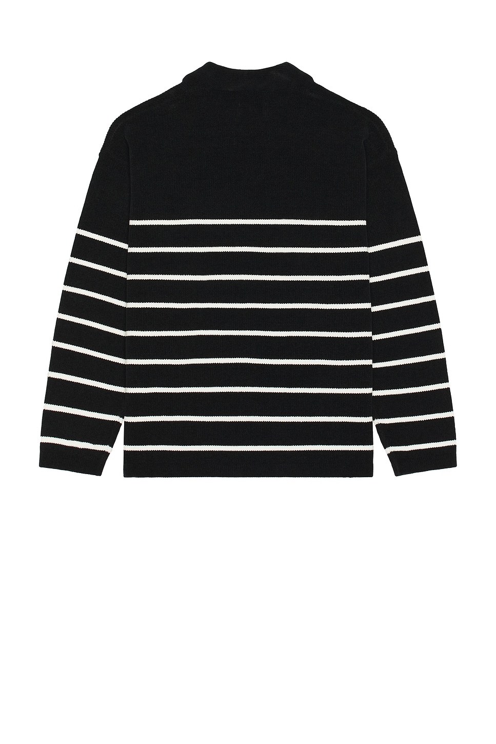 Mole Yarn Stripe Skipper Knit Polo - Thumbnail 2
