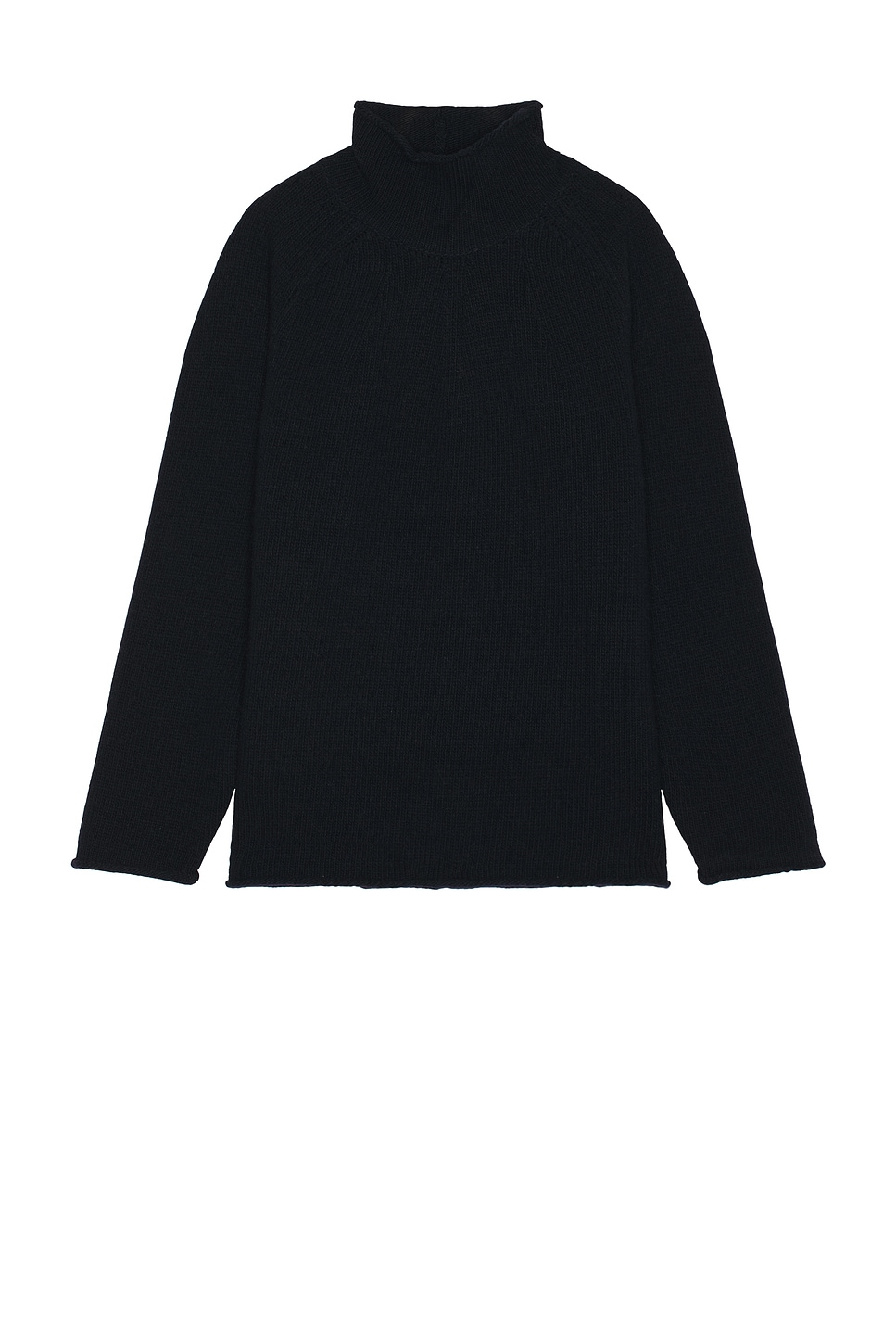 Roll Neck Knit Sweater - Thumbnail 1