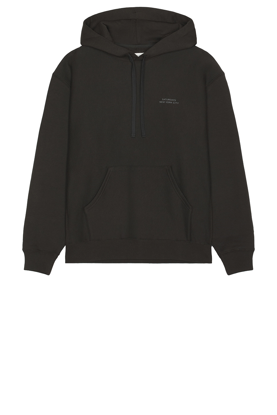 SATURDAYS NYC Ditch Wool Blend Hoodie in Charcoal | REVOLVE