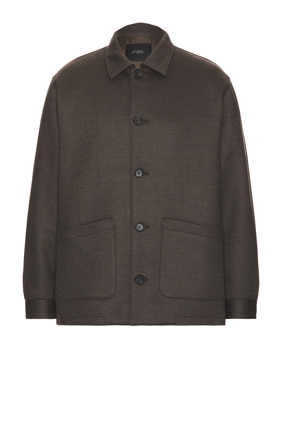 Coverall Wool Shirt Jacket