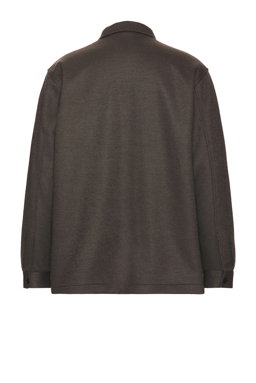 Coverall Wool Shirt Jacket - Thumbnail 2