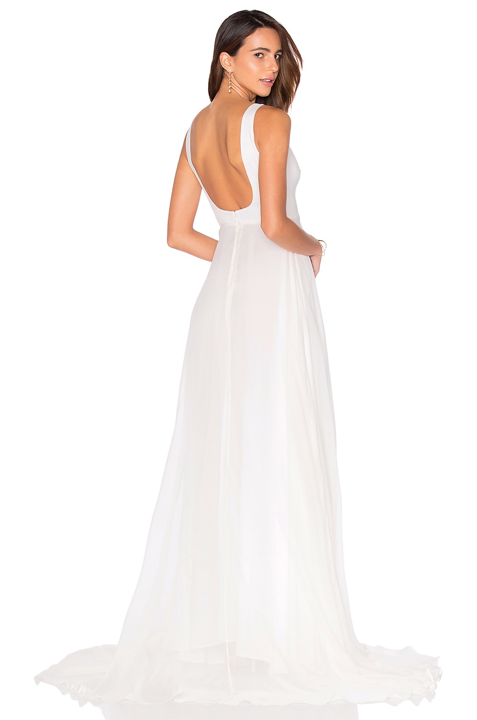 SAU Helena Gown in White | REVOLVE
