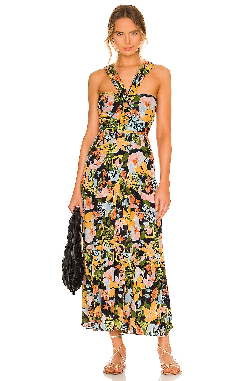 SAYLOR Starlee Maxi Dress in Multi ...