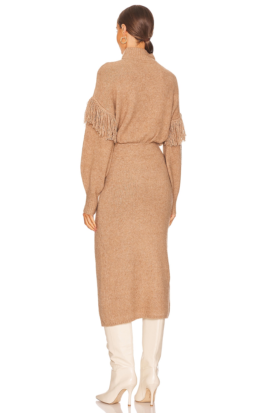 SAYLOR Angelle Sweater Dress in Oatmeal REVOLVE