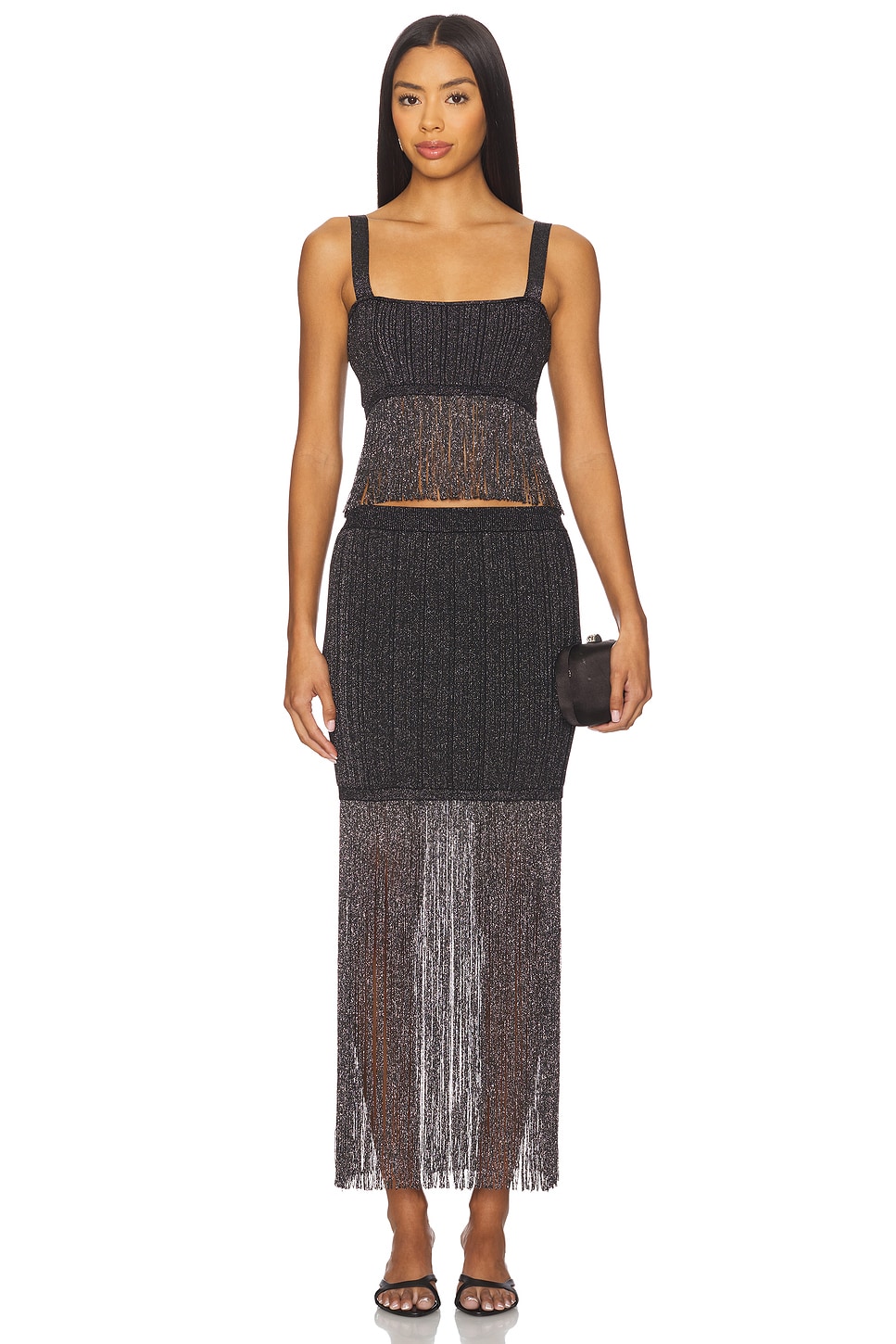knee length dresses for ladies Saylor Emerald Sequin ISA Maxi Dress Emerald / Xs