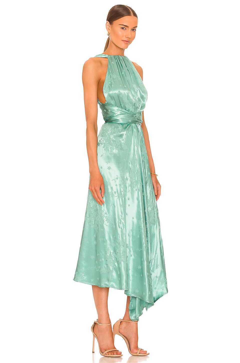 Sabina Musayev Juniper Midi Dress in Spearmint