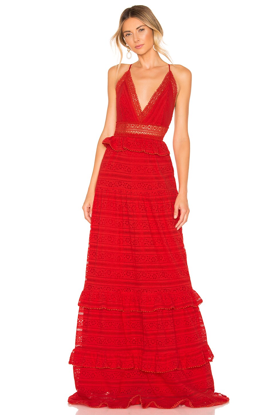 Sabina Musayev Joy Dress in Red | REVOLVE