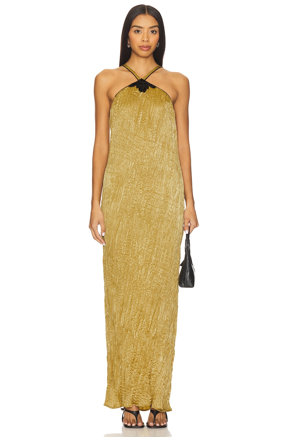 Sabina Musayev Nicole Dress in Antique Gold | REVOLVE Sabina Musayev Nicole Dress in Antique Gold | REVOLVE