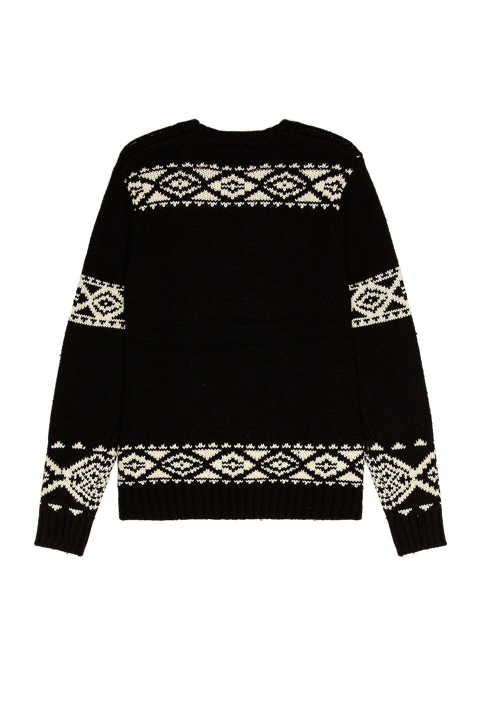 Schott Grateful Dead Stealie Sweater in Black & White