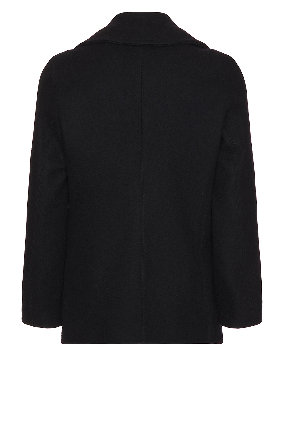 Schott Slim Fit Peacoat in Navy