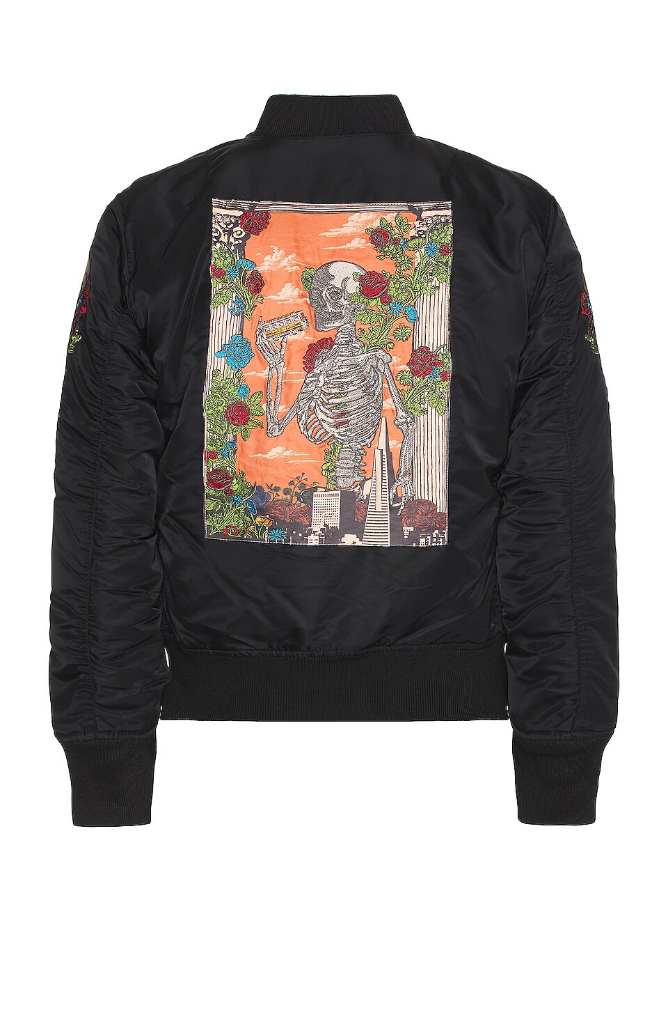 Schott NYC x Grateful Dead Tour Jacket in Black