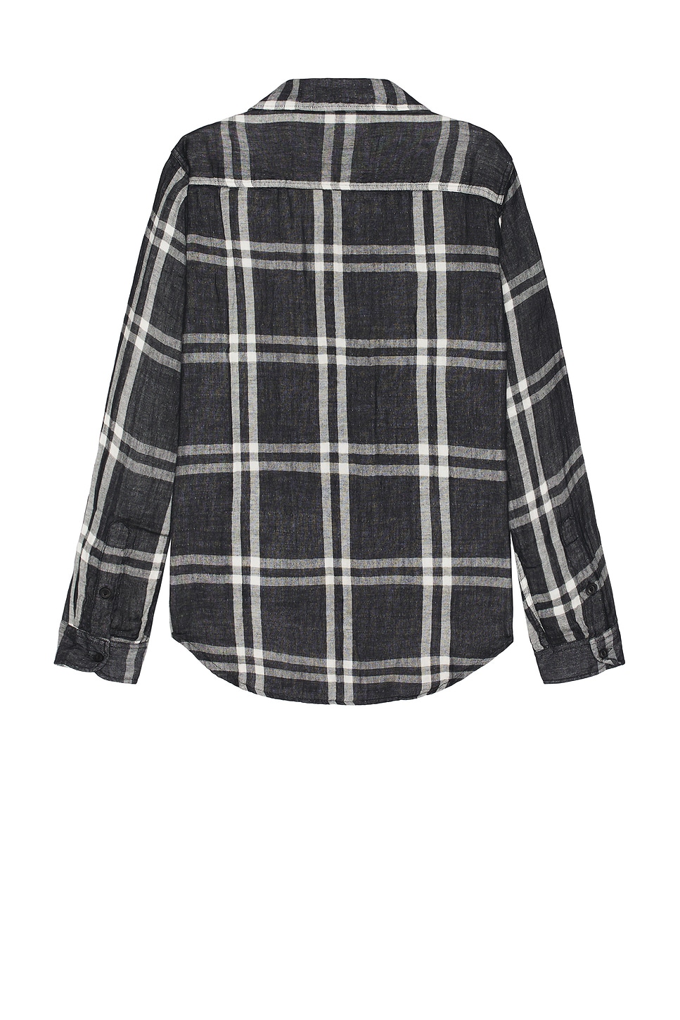 Double Weave Plaid Work Shirt - Thumbnail 2