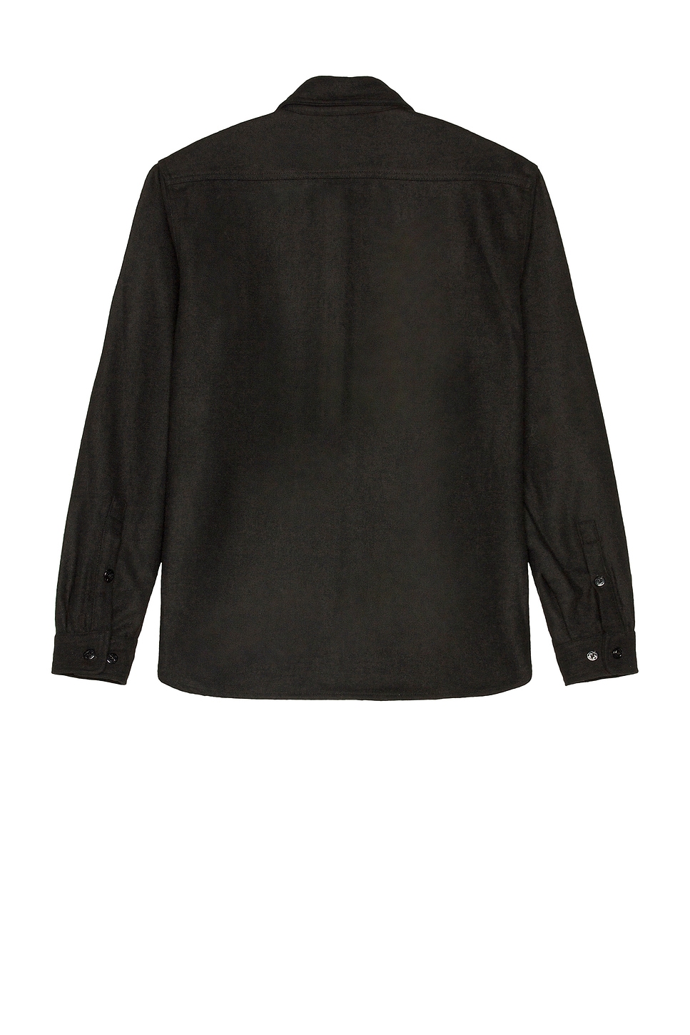 Schott CPO Wool Shirt in Black