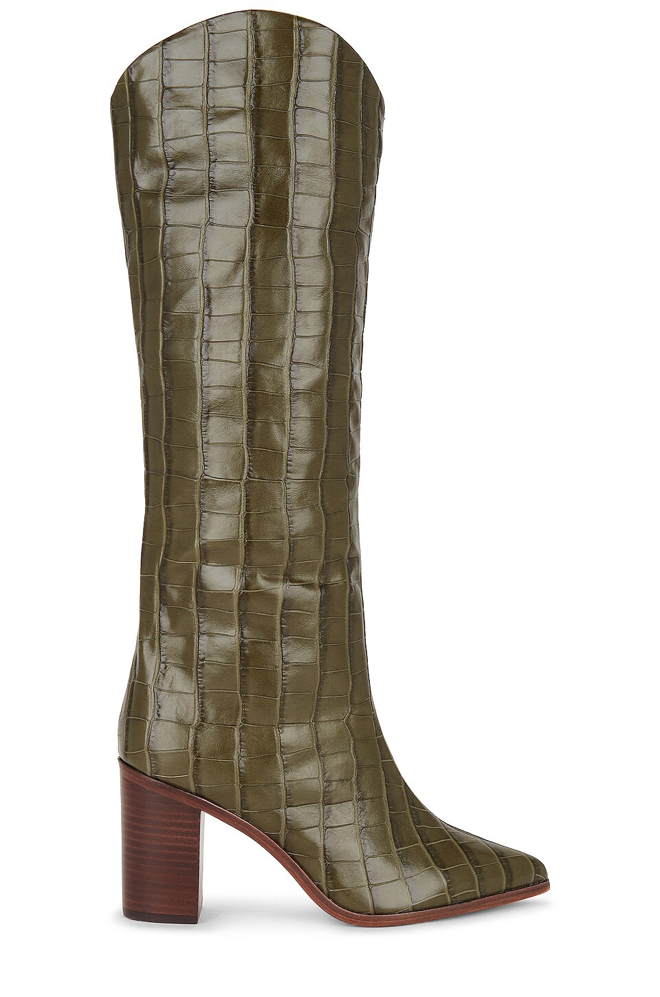Schutz Maryana Boot in Military Green
