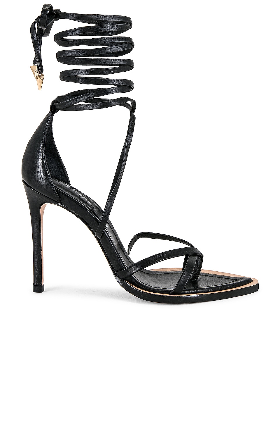 Schutz x REVOLVE Calandra Sandal in Black | REVOLVE