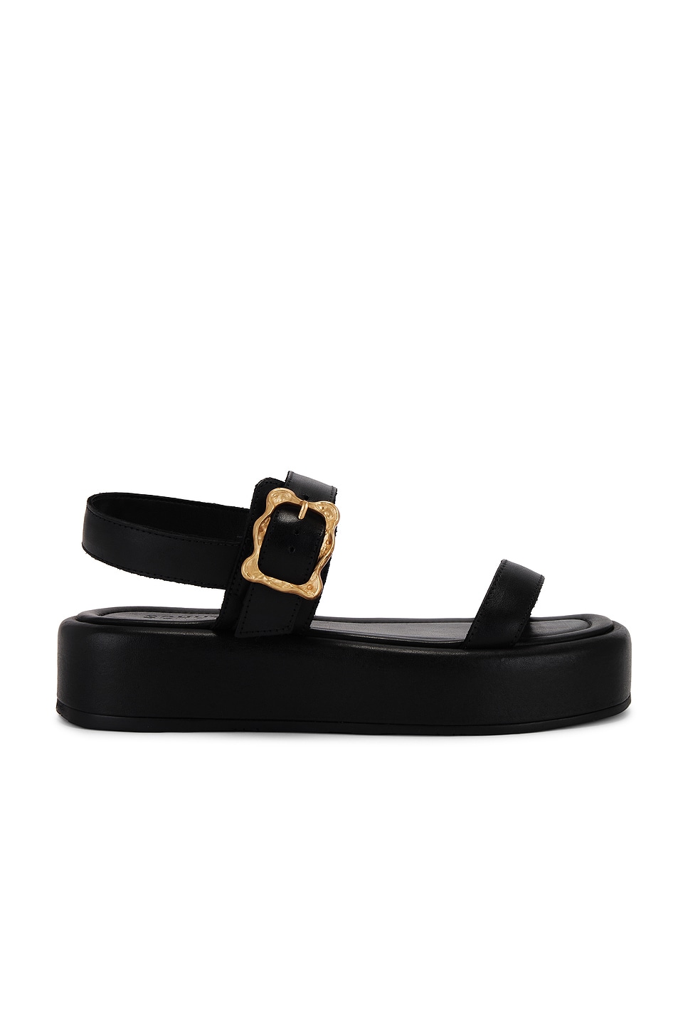 Schutz Wavy Platform Sandal in Black | REVOLVE Schutz Wavy Platform Sandal in Black | REVOLVE