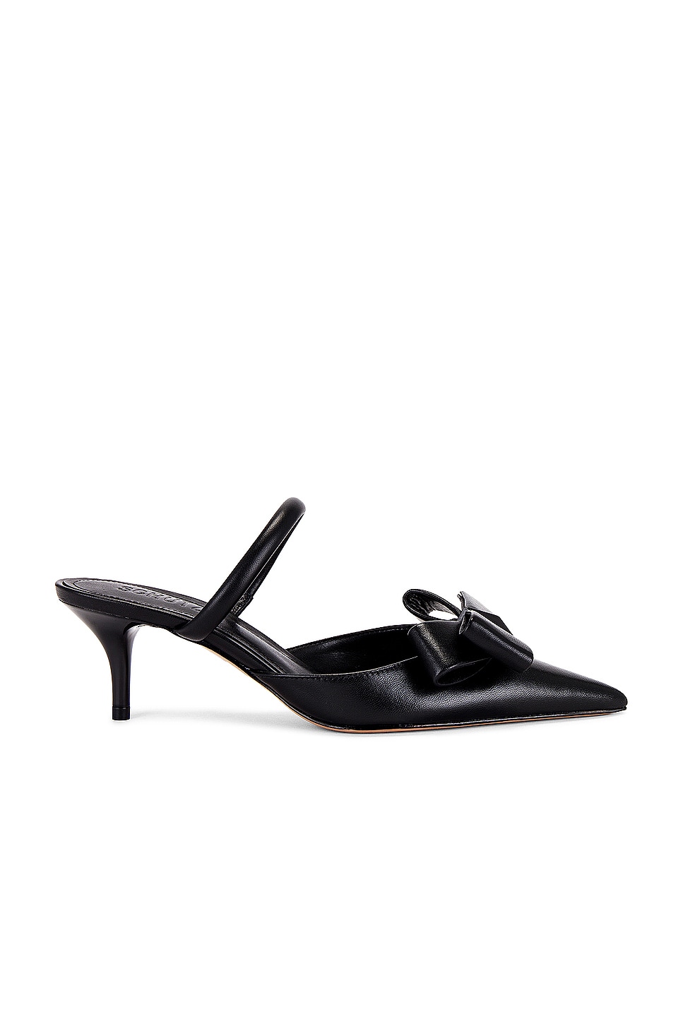 Schutz Diane Heel in Black | REVOLVE