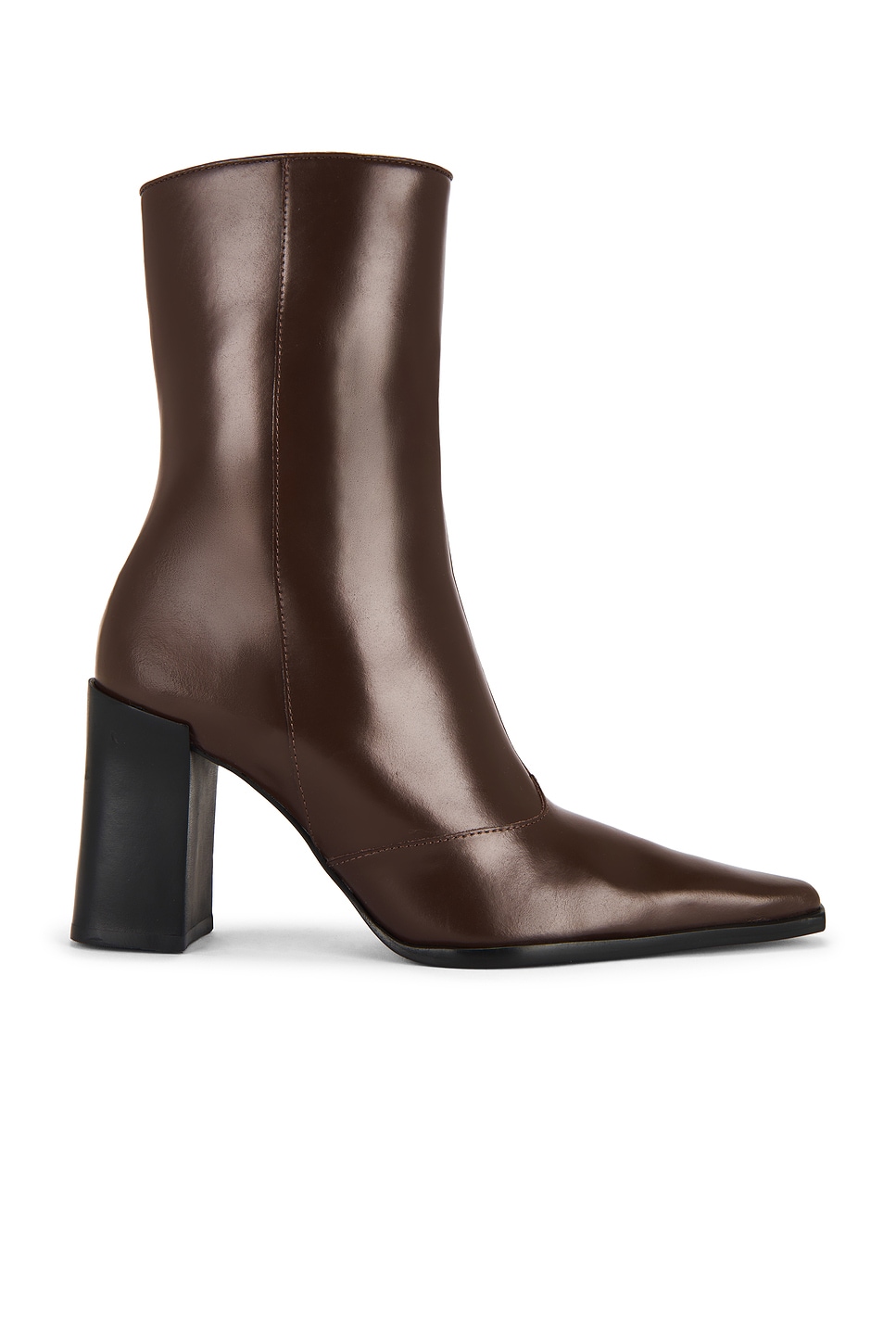 Schutz Raffaela Bootie in Root Brown | REVOLVE