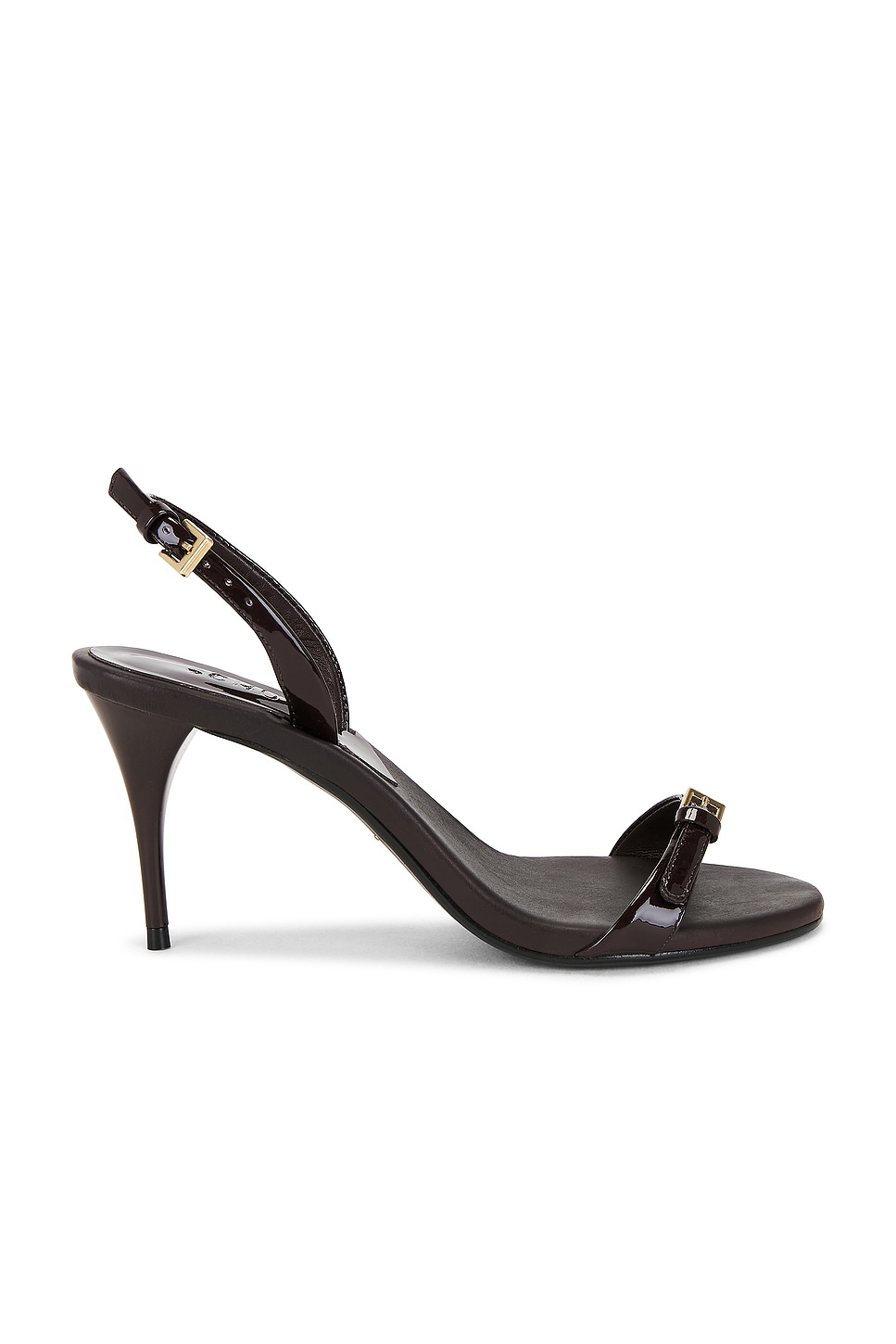 SACRA ミュール SACORA 85 | Black Suede Sandals with Pearl Embellishment | Summer