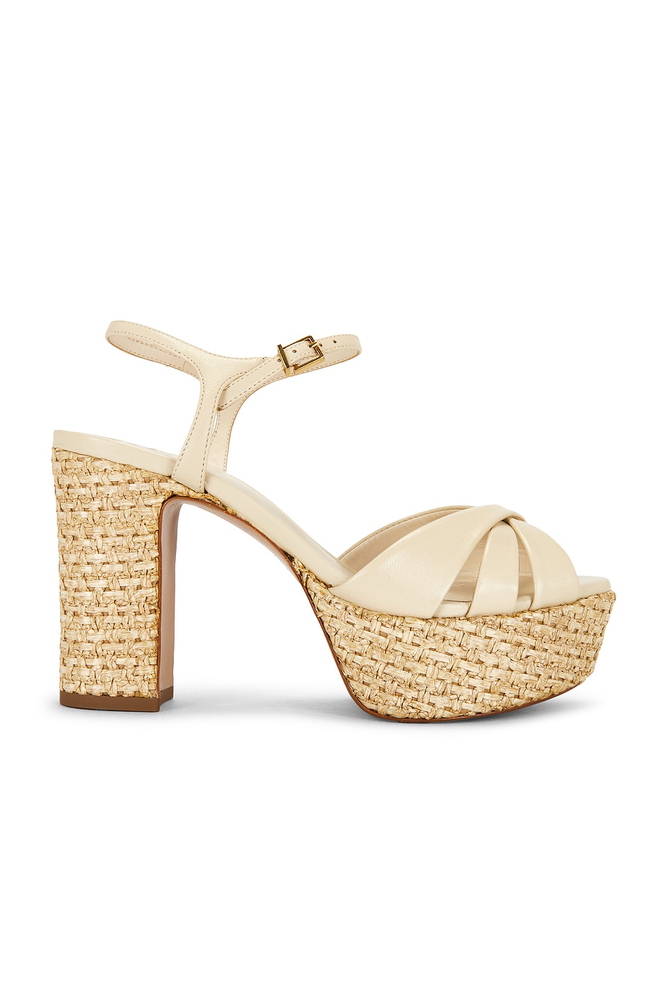 Keefa Raffia Platform Sandal