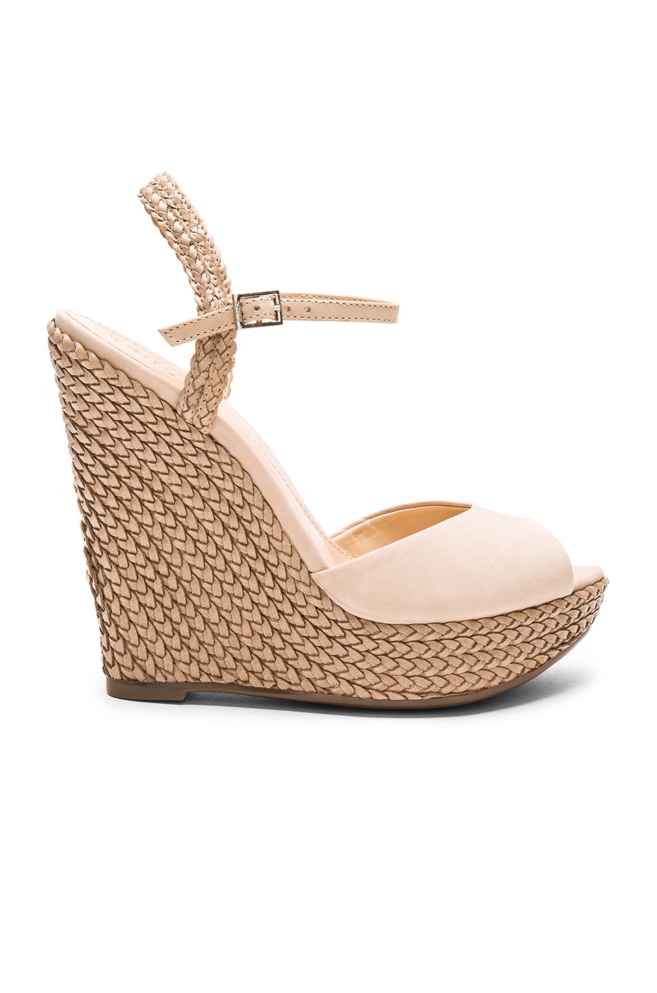 Schutz Mable Wedge in Oyster | REVOLVE