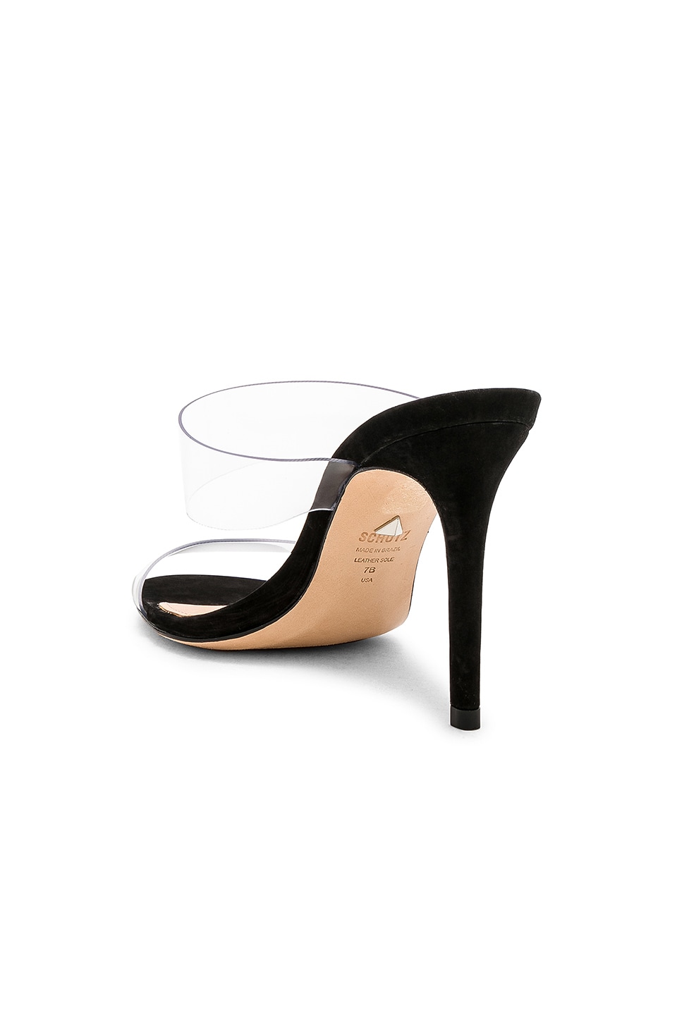 Schutz Ariella Heel In Transparente Salto