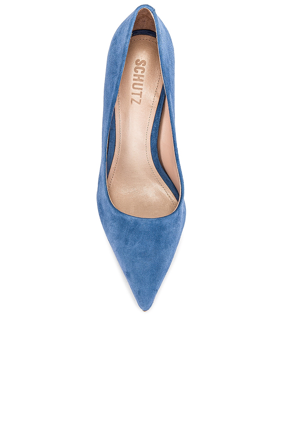 Schutz Lou Pump in Summer Jeans | REVOLVE