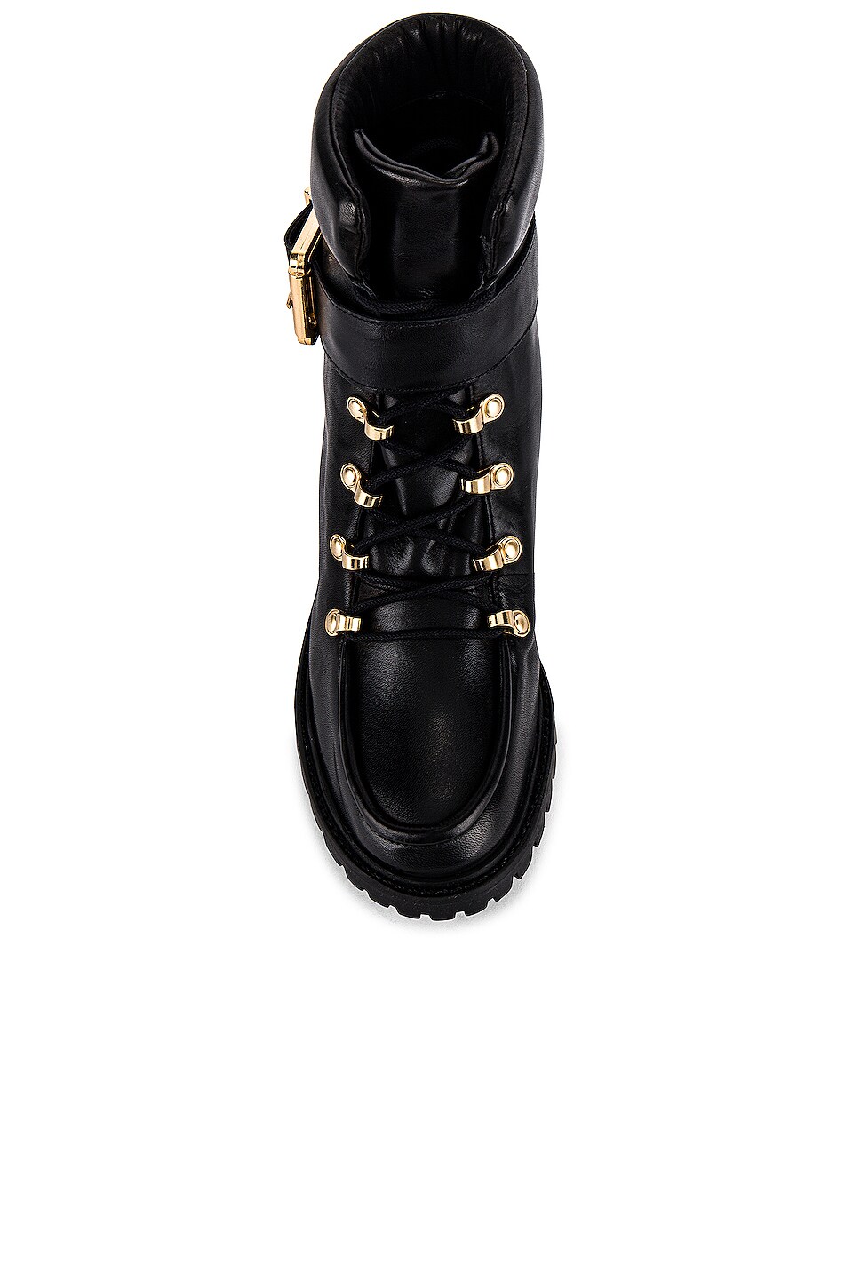 shearling tractor boots