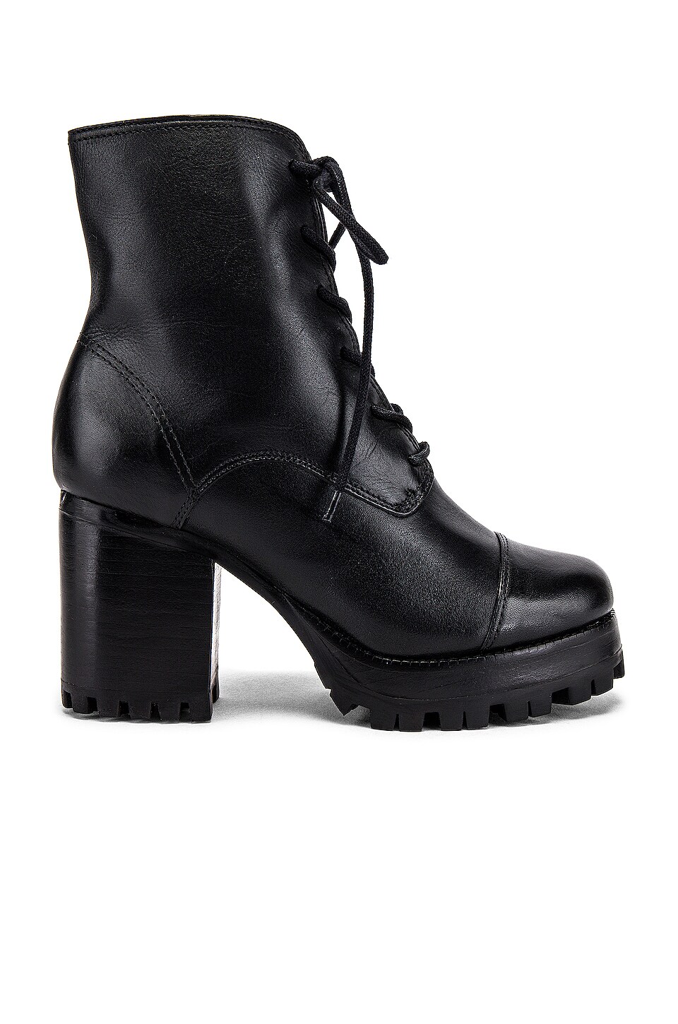 schutz lace up booties