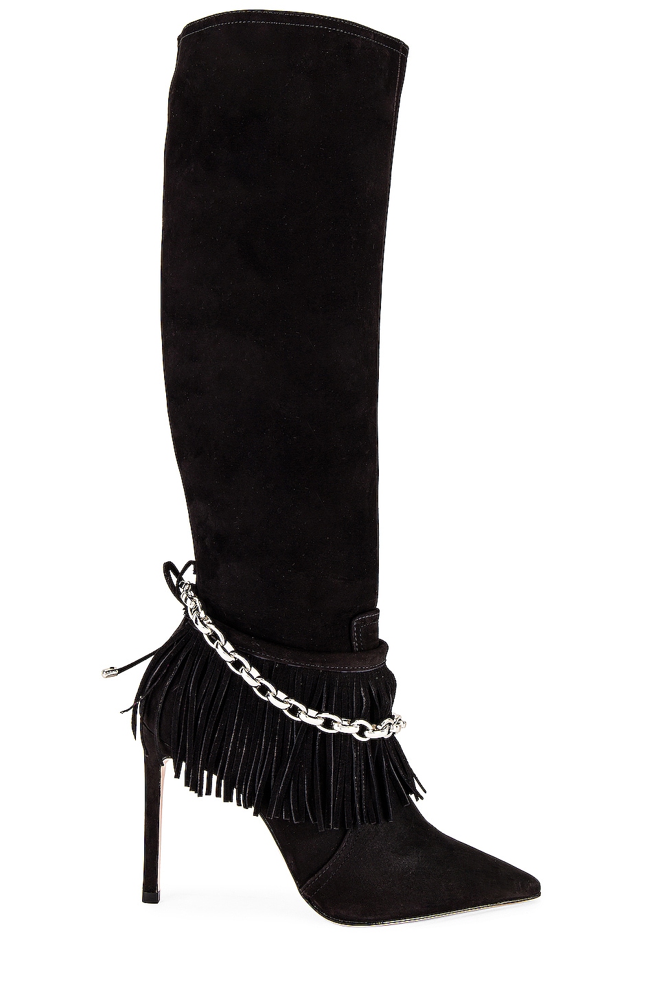 Schutz Women's Schutz S Helga Tall Boots Lux Strech Black MSRP $325