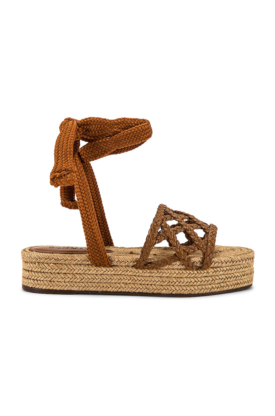 Schutz Byana Flatform Sandal in Wood