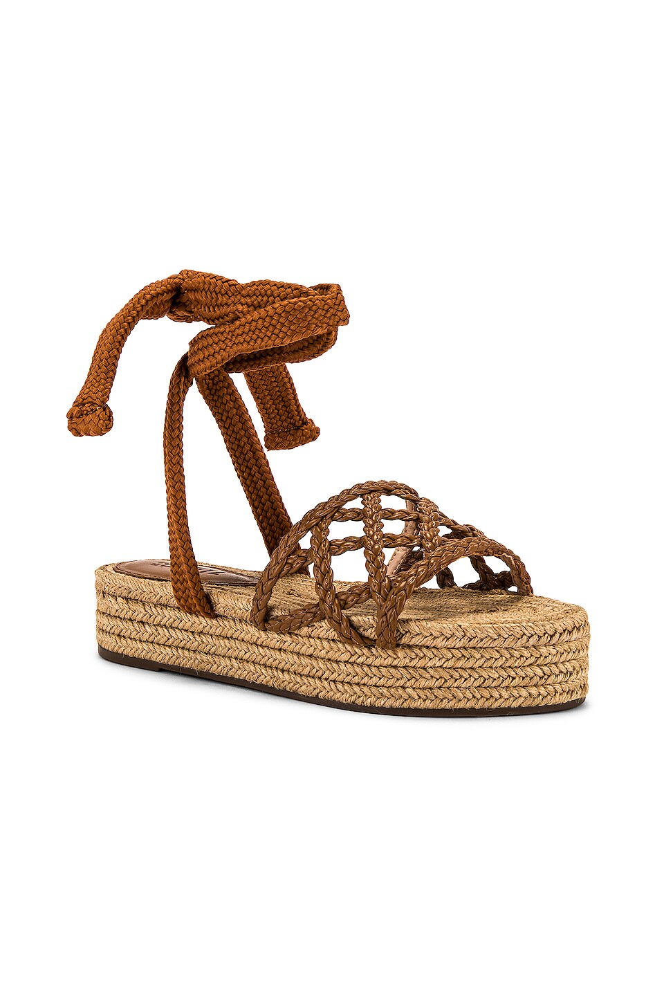 Schutz Byana Flatform Sandal in Wood