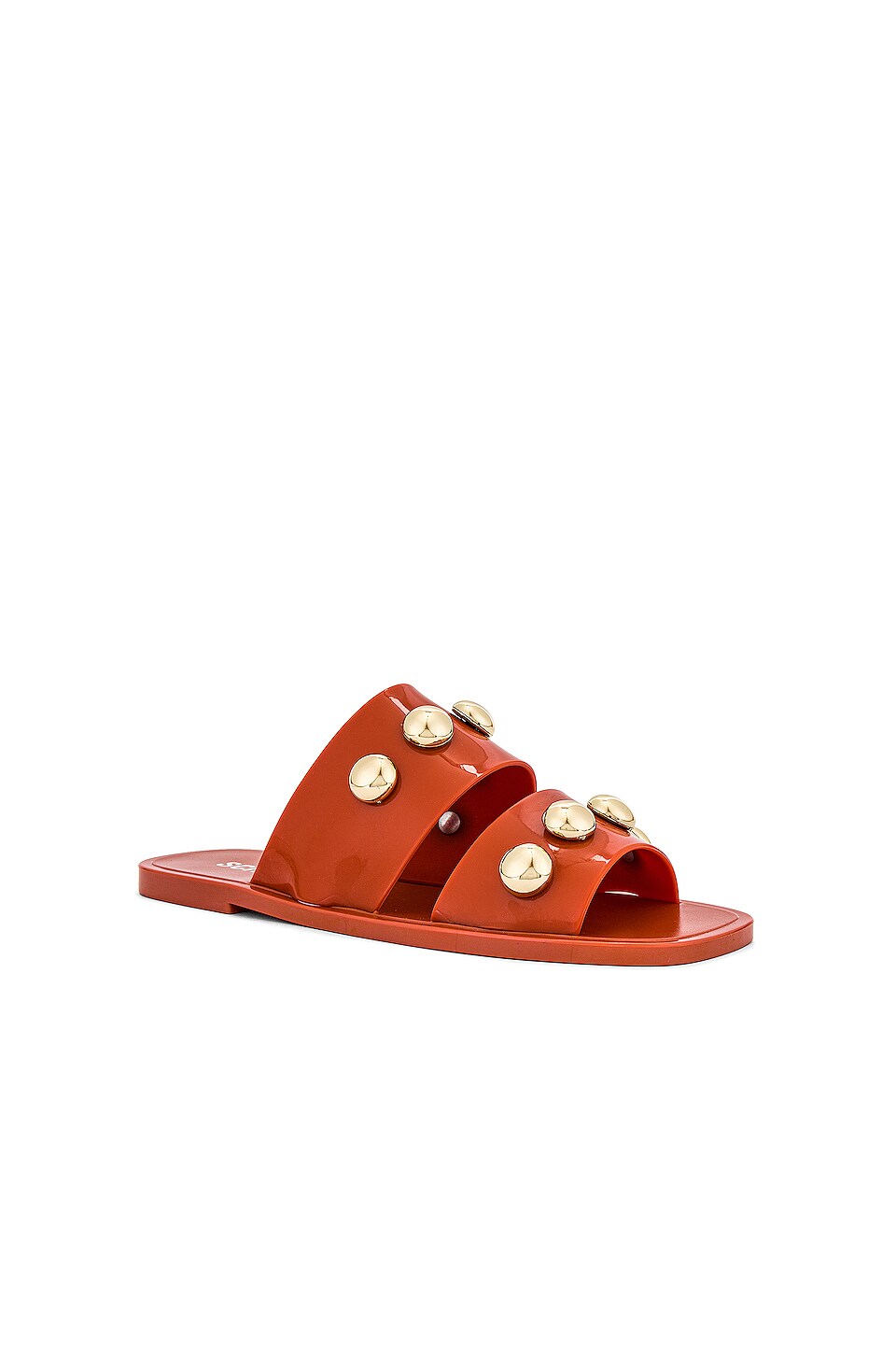 Schutz Shangela Slide in New Ochre | REVOLVE