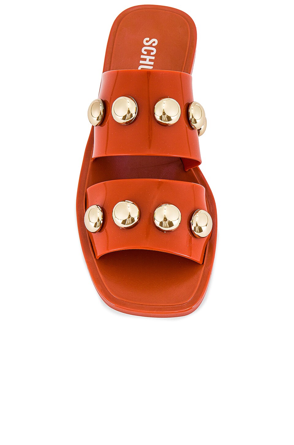 Schutz Shangela Slide in New Ochre | REVOLVE