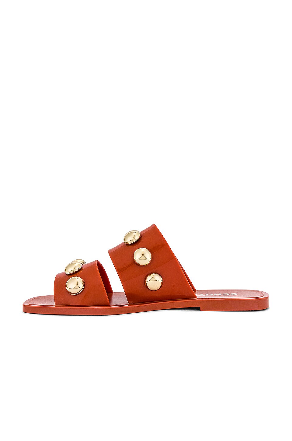 Schutz Shangela Slide in New Ochre | REVOLVE