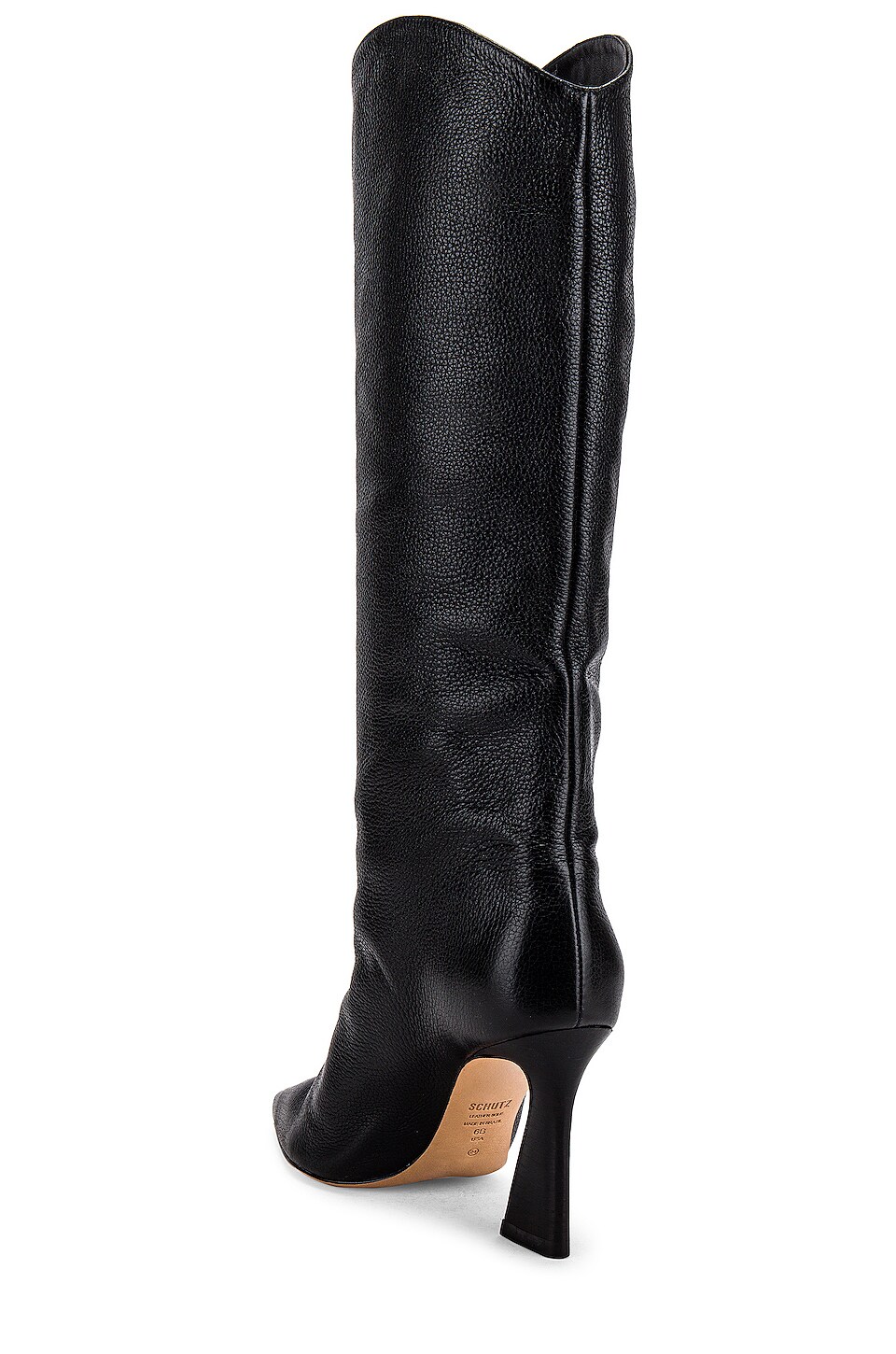 schutz maryana flare suede boots