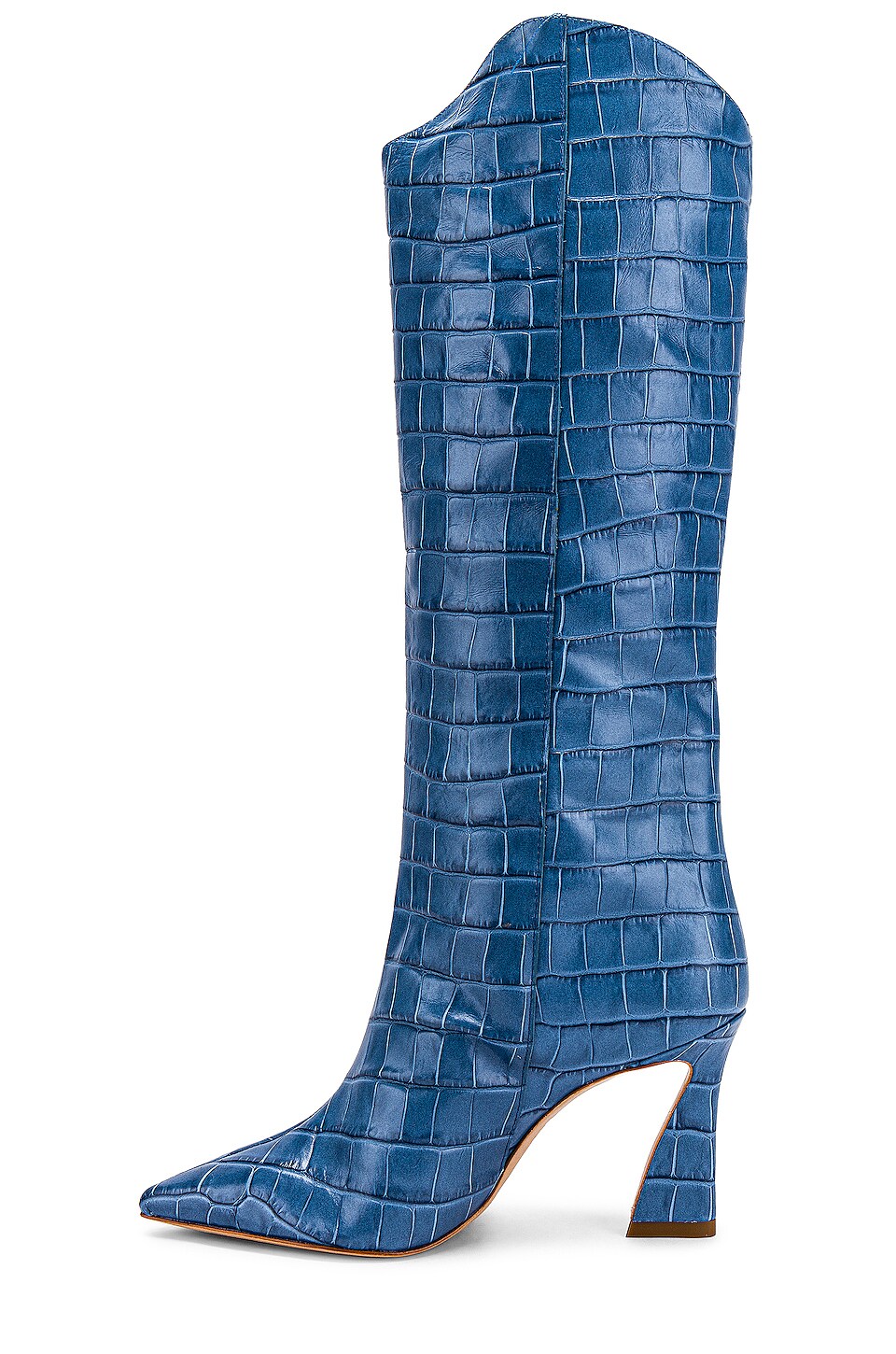 schutz maryana flare suede boots