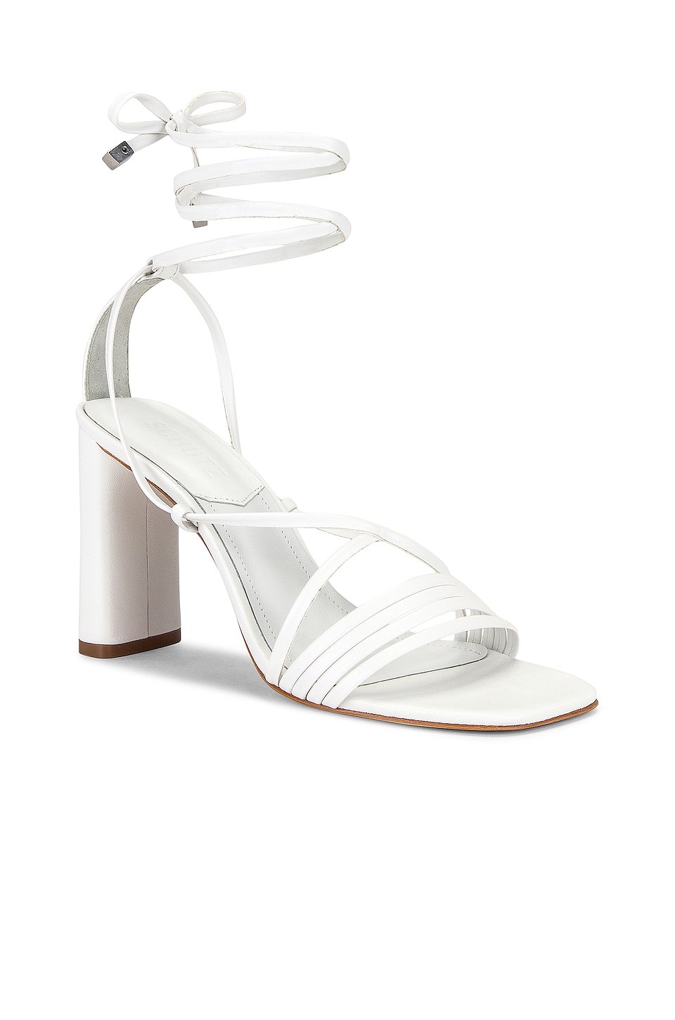 Schutz Glenna Heel in White