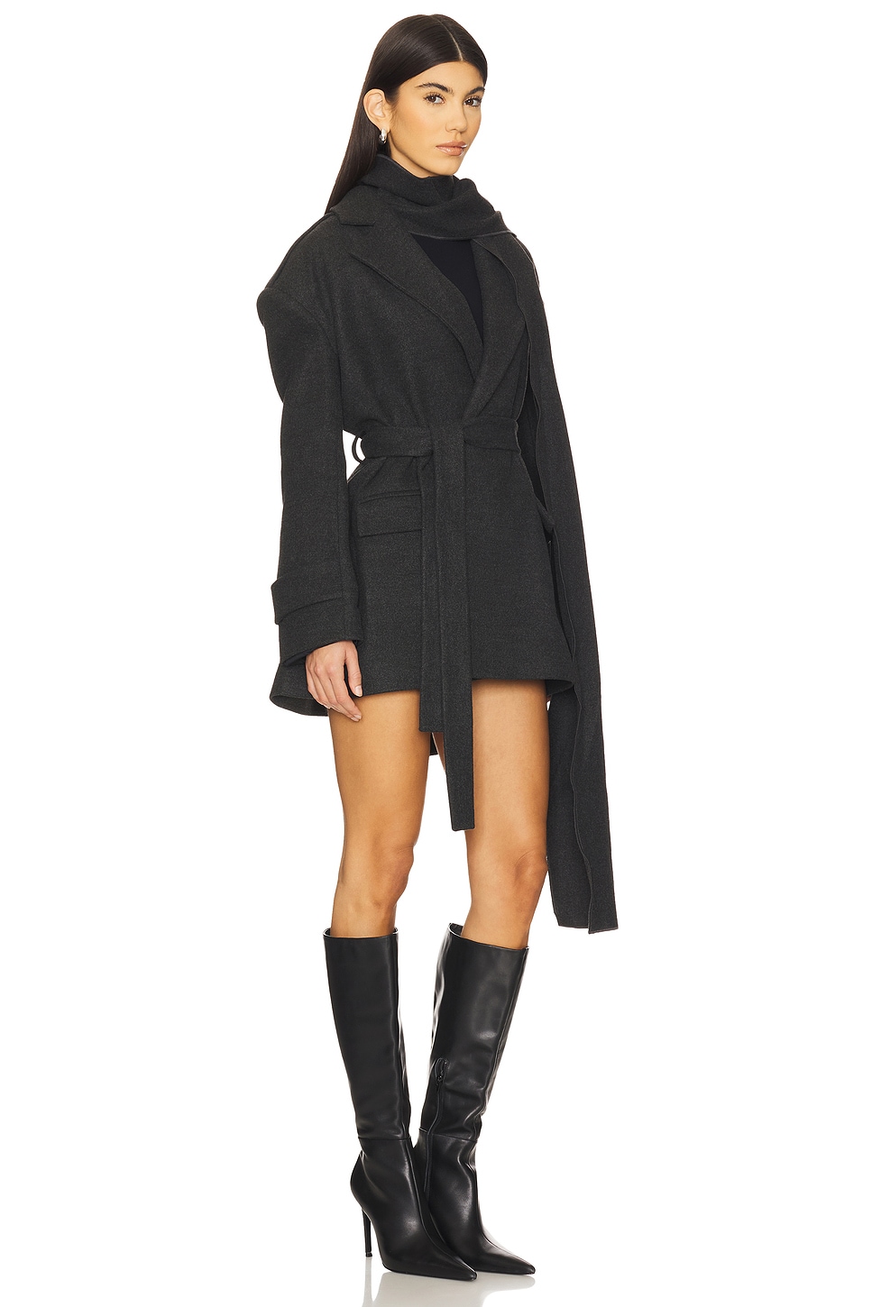 SELMACILEK Scarf-detailed Cachet Blazer Jacket thumbnail