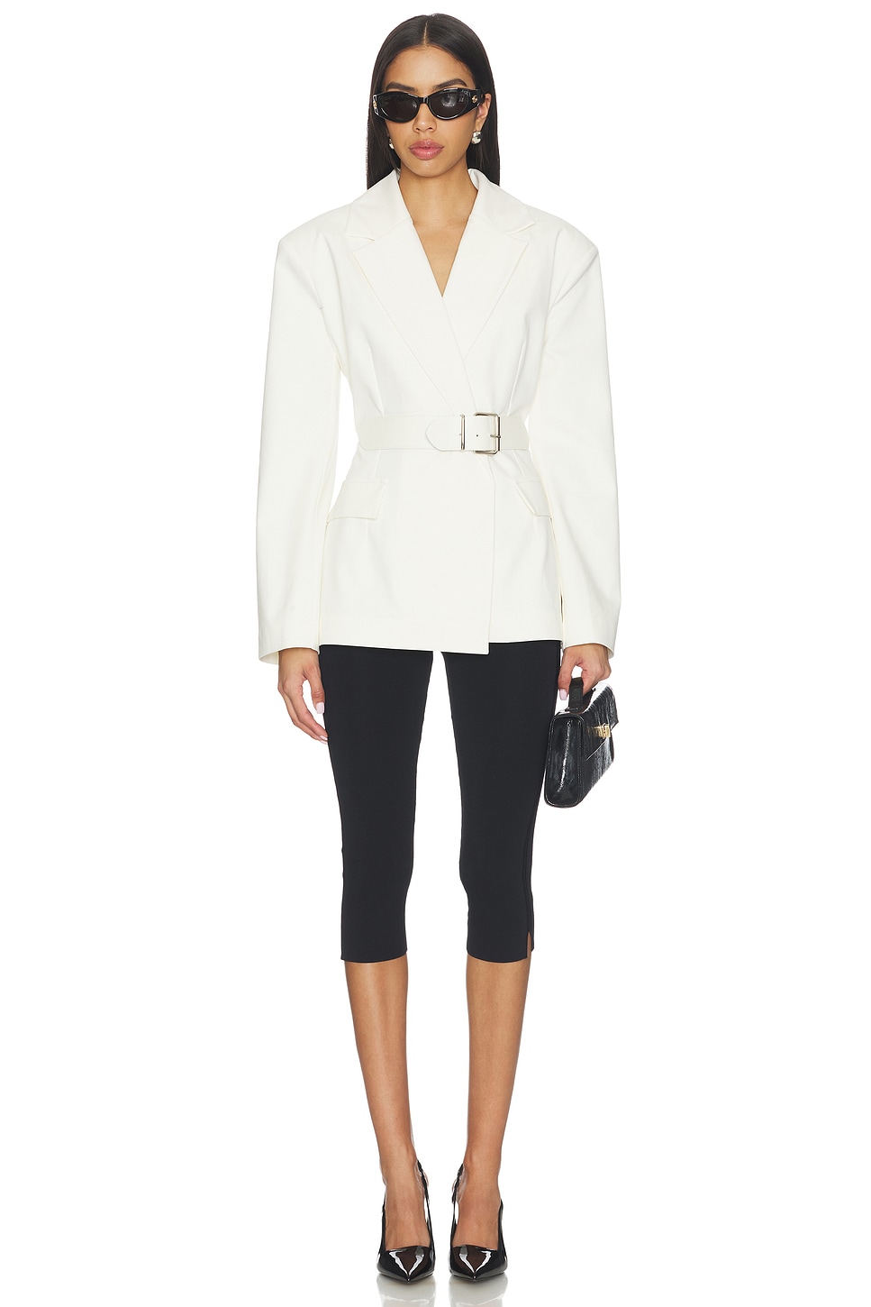 SELMACILEK Daylight Blazer Jacket in Ecru | REVOLVE