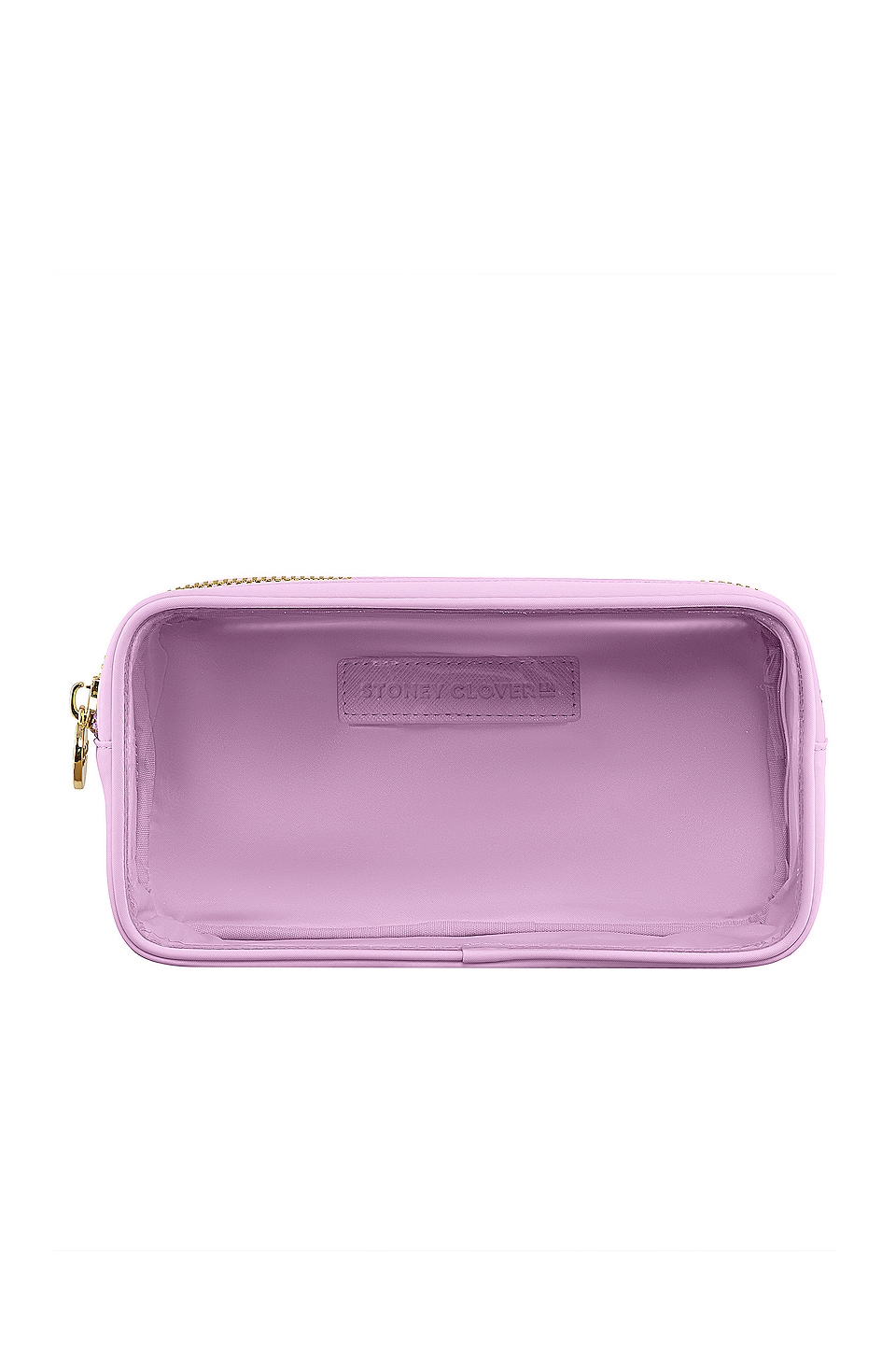 Stoney Clover Lane Clear Front Small Pouch in Grape