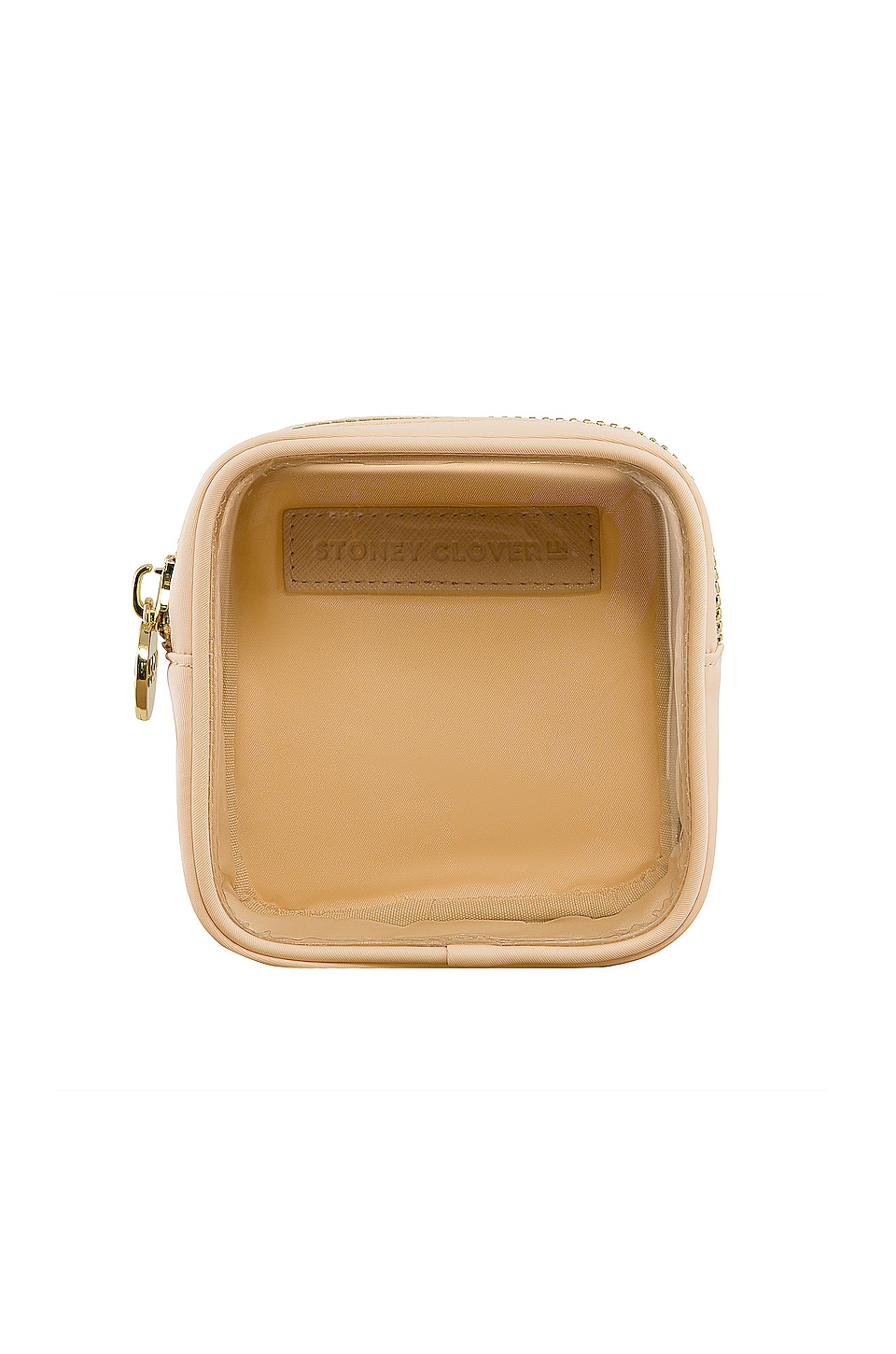 Sand Small sold Clear Front Pouch Stoney Clover Lane