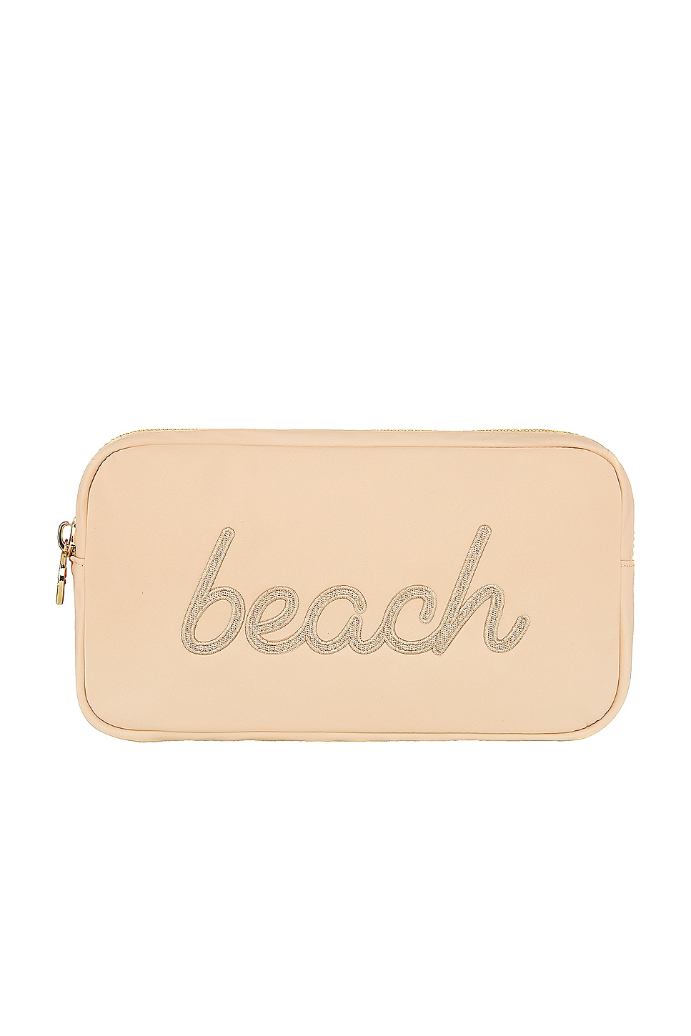 Sand Beach Embroidered Small Pouch