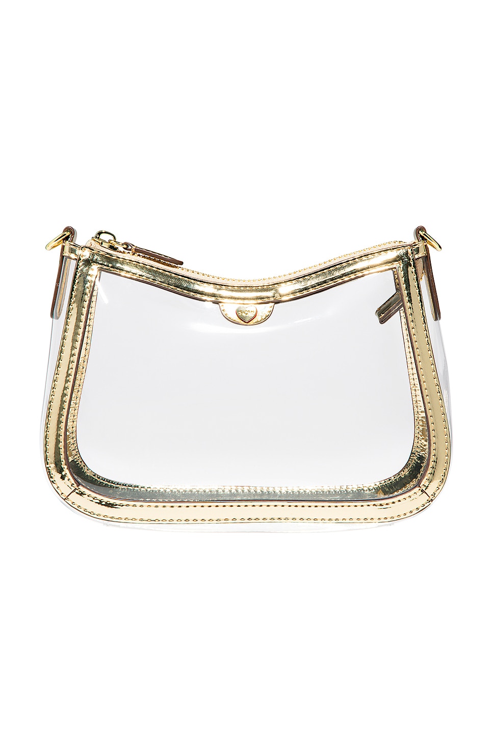 【Stoney Clover Lane】Curved East/West Crossbody Stoney Clover Lane Women's Curved East/West Crossbody, Clear