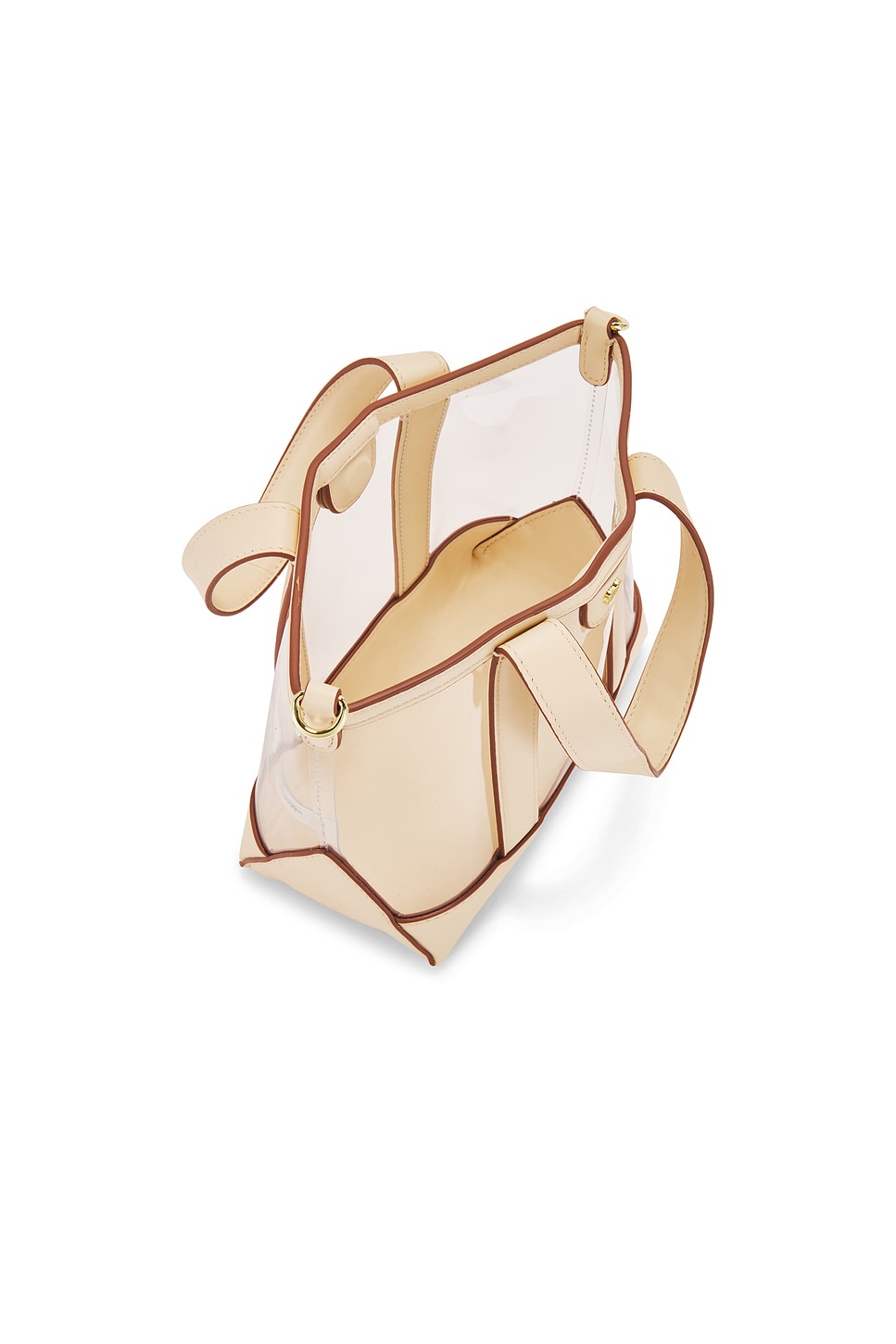 Clear Mini Tote Crossbody Bag