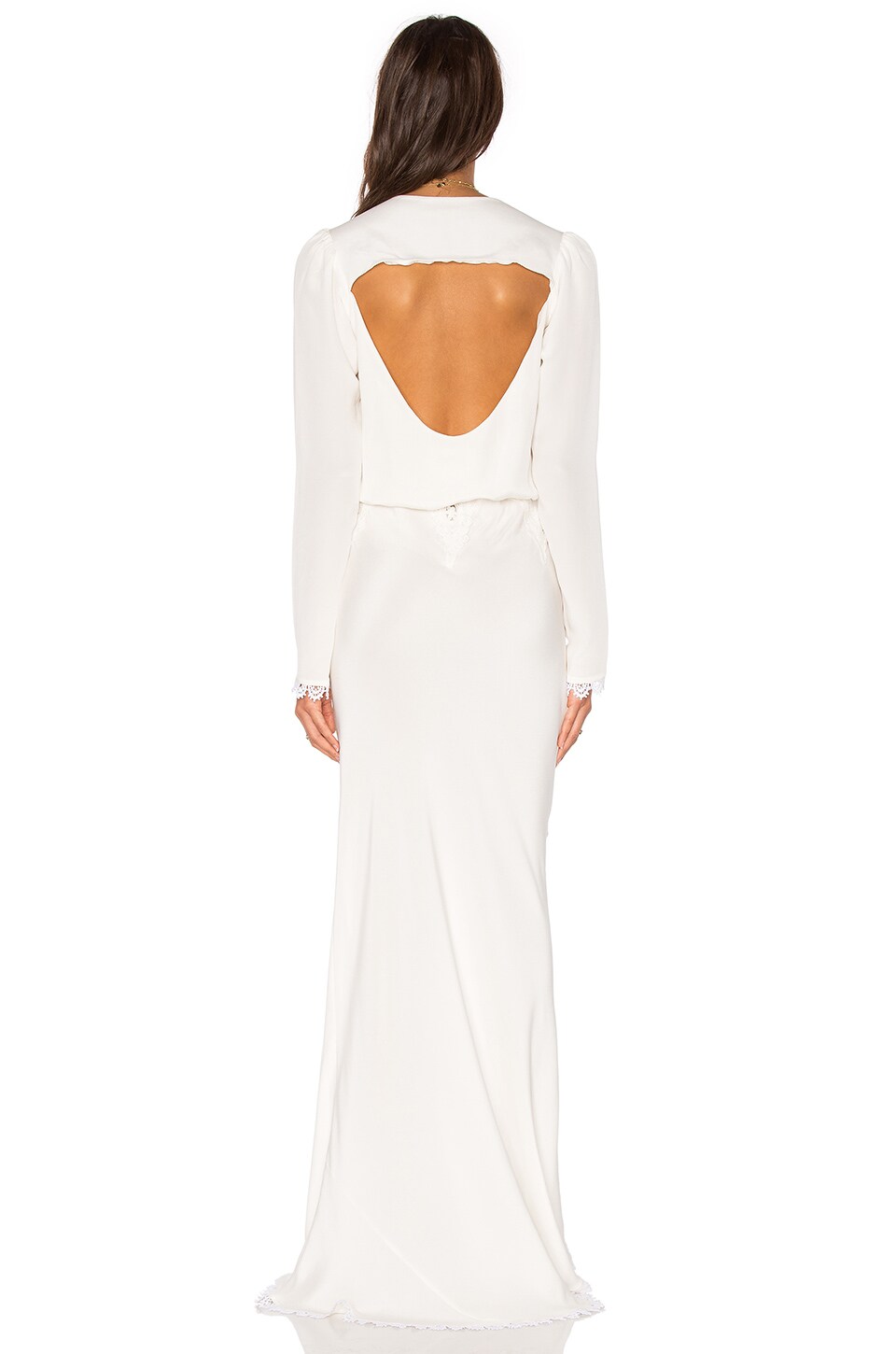 STONE_COLD_FOX Bianca Gown in Ivory | REVOLVE
