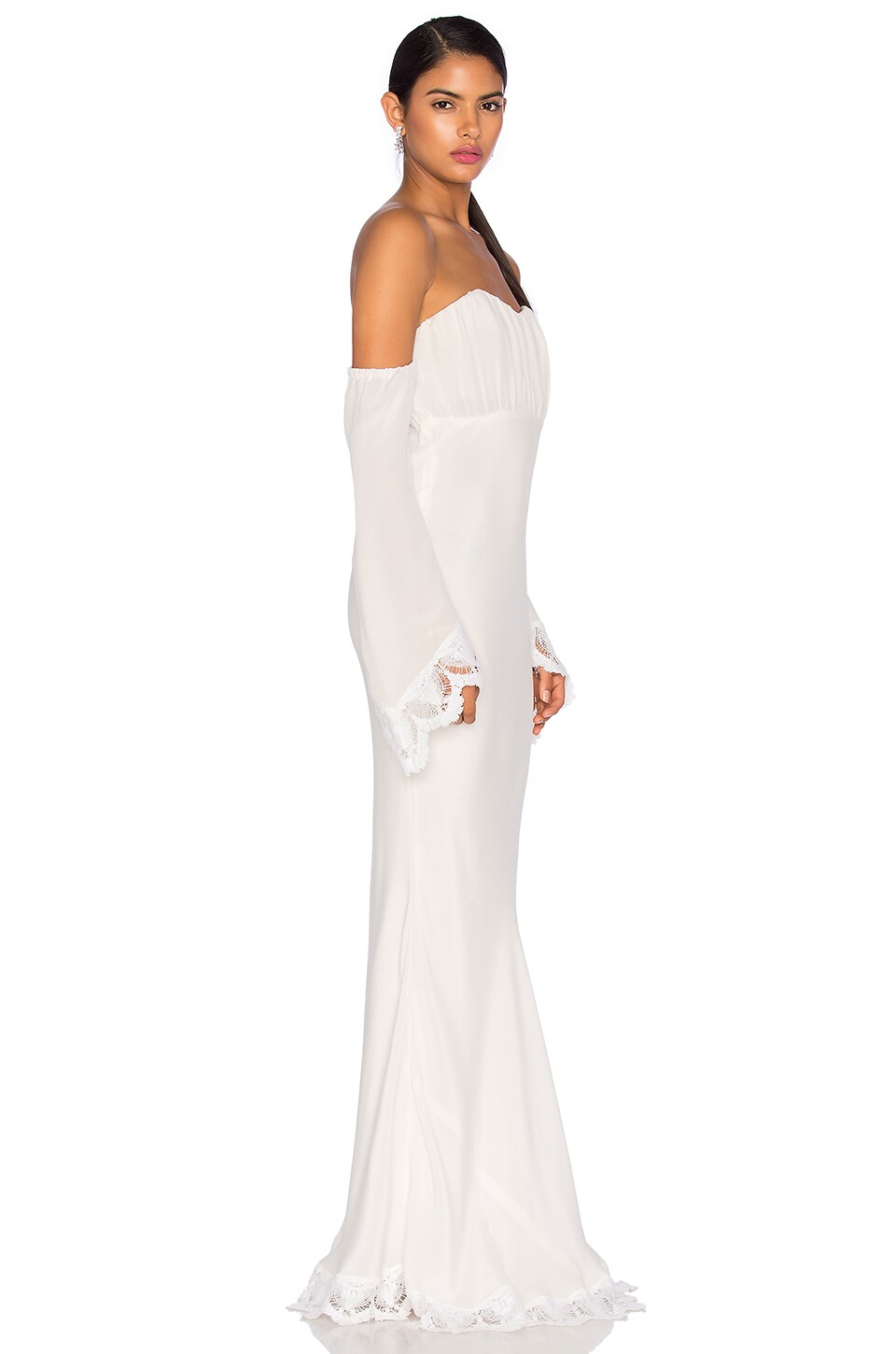 Stone Cold Fox Mariella Gown in White