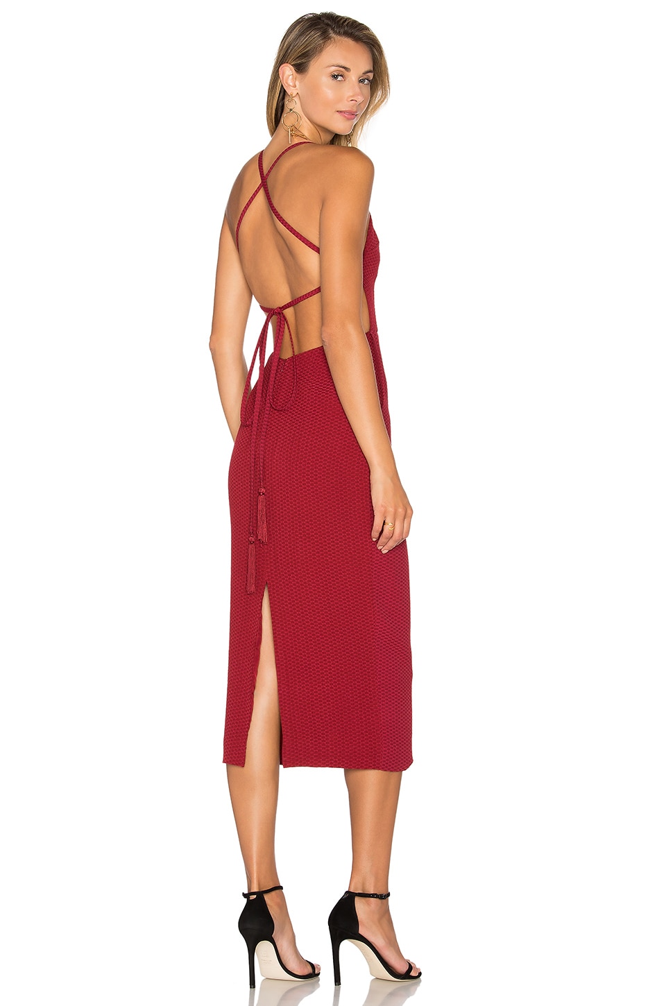 stone-cold-fox-camellia-dress-in-red-honeycomb-revolve