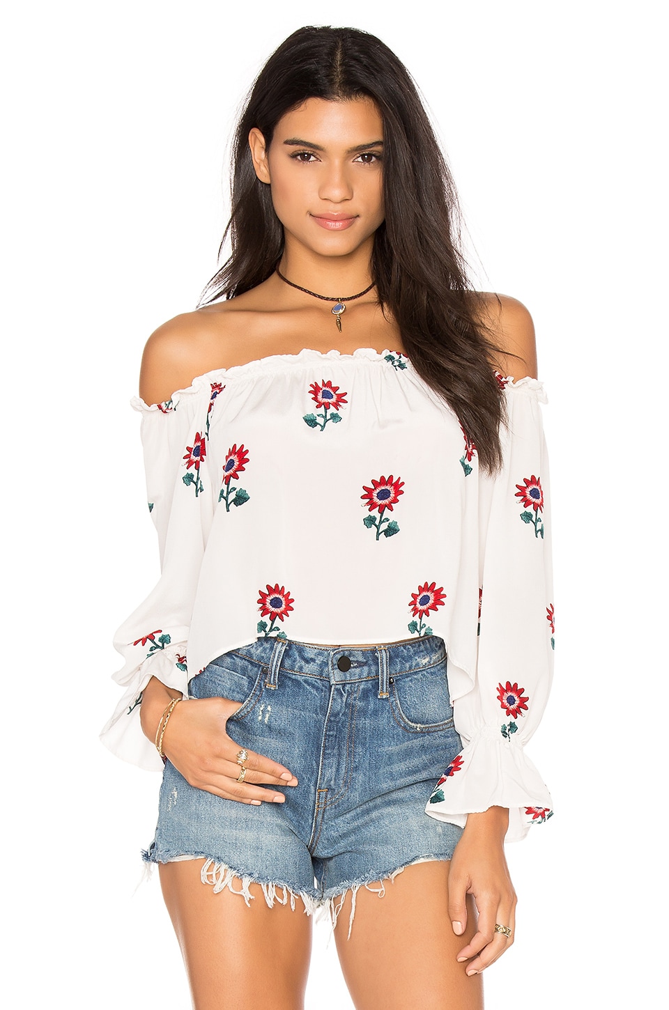 Stone Cold Fox Koshi Crop Top in Lolita